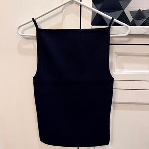Aritzia Babaton Reputation Tank Top Black Sz Med